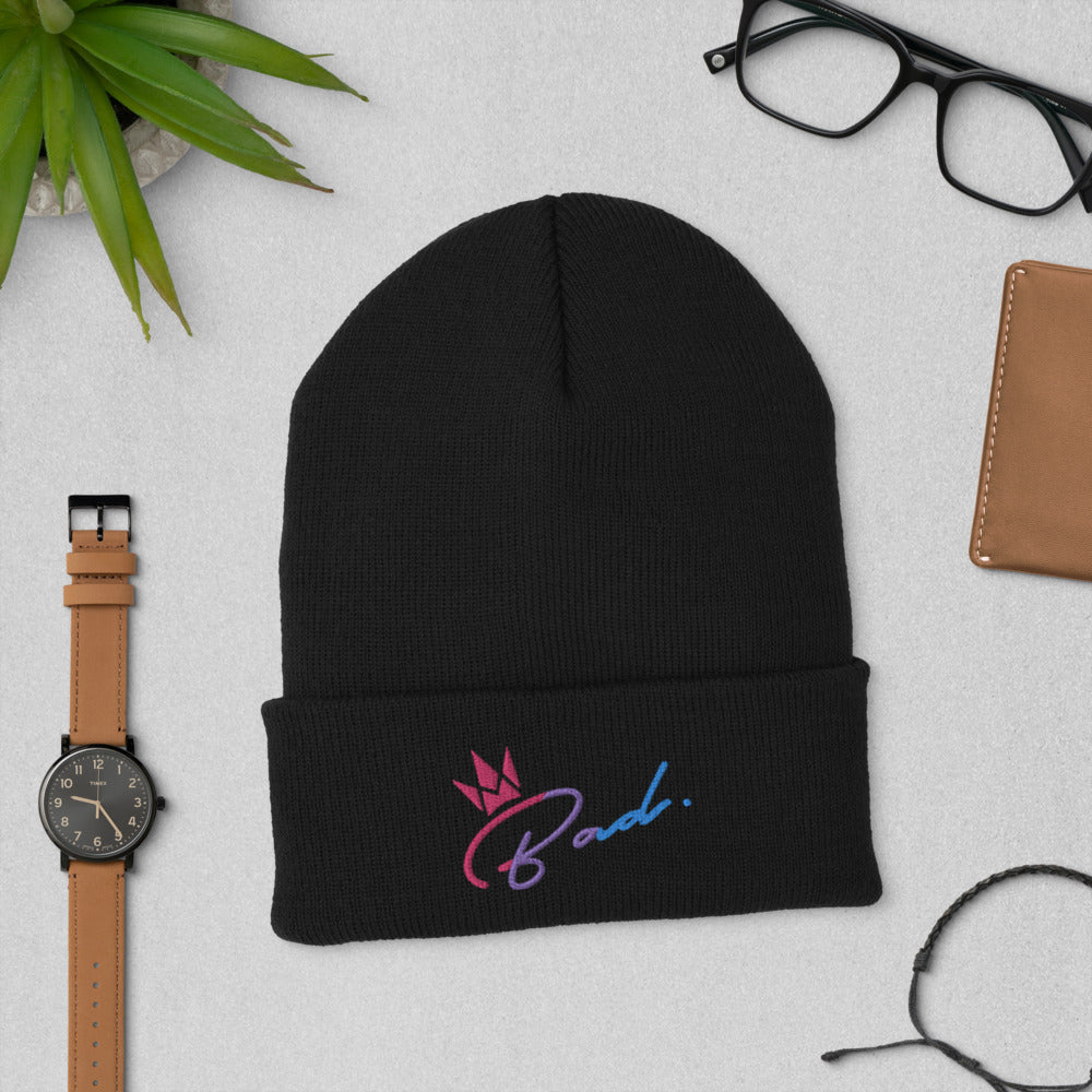KG CROWN™ "Bad" Cuffed Beanie