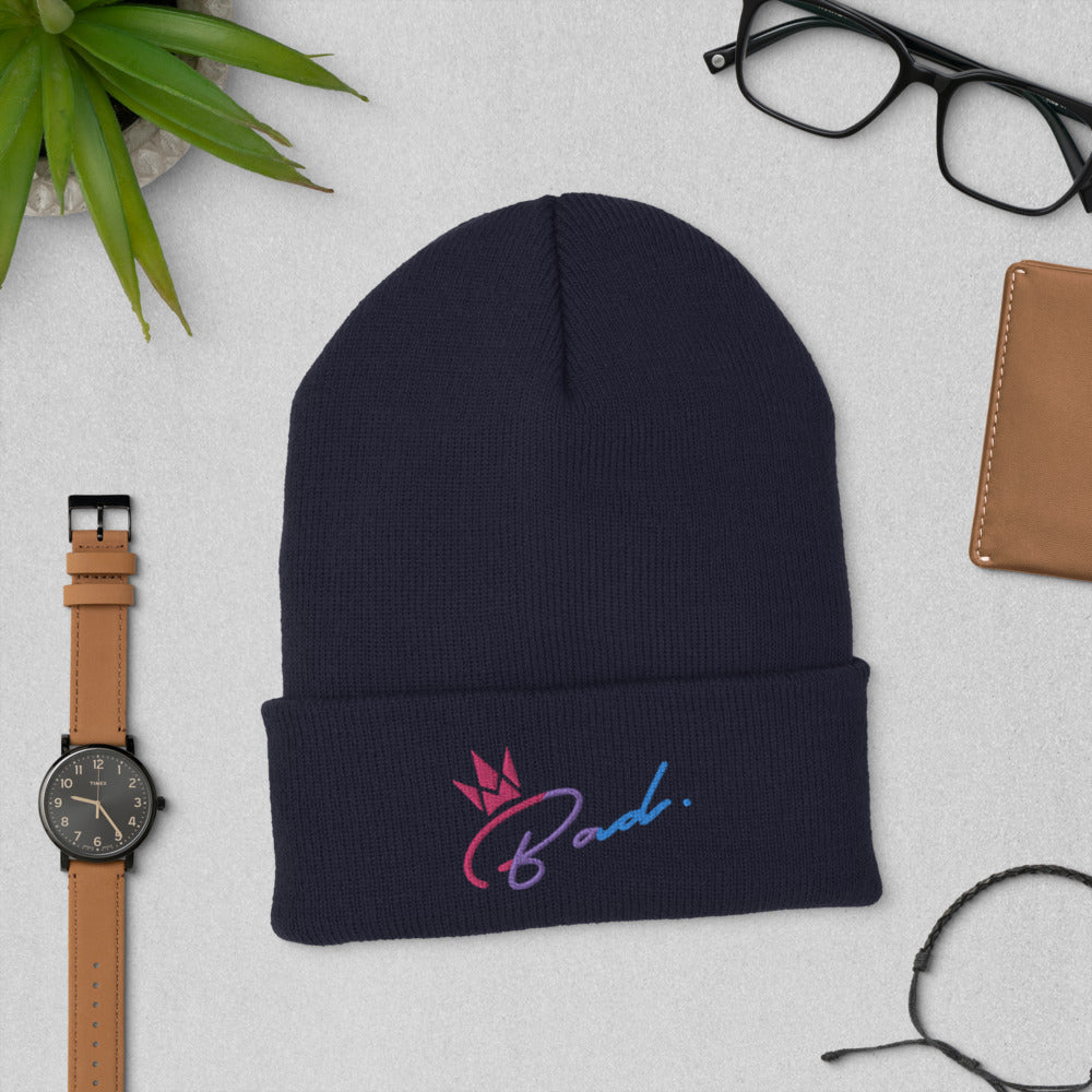 KG CROWN™ "Bad" Cuffed Beanie
