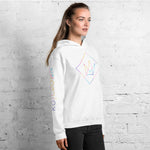 Load image into Gallery viewer, KG CROWN™ Multi-colored Logo Hoodie
